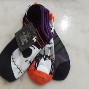 THE NIGHTMARE BEFORE CHRISTMAS WOMEN 3 PR SOCKS